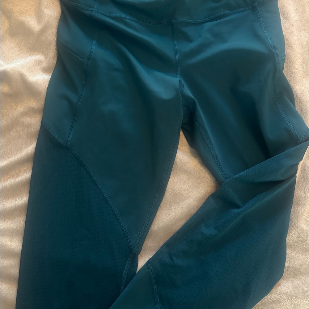 Athleta Vibrant Teal/ Blue Leggings
